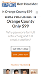 Mobile Screenshot of orangecountybusinessportraits.com